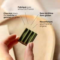 thé matcha chocolat blanc