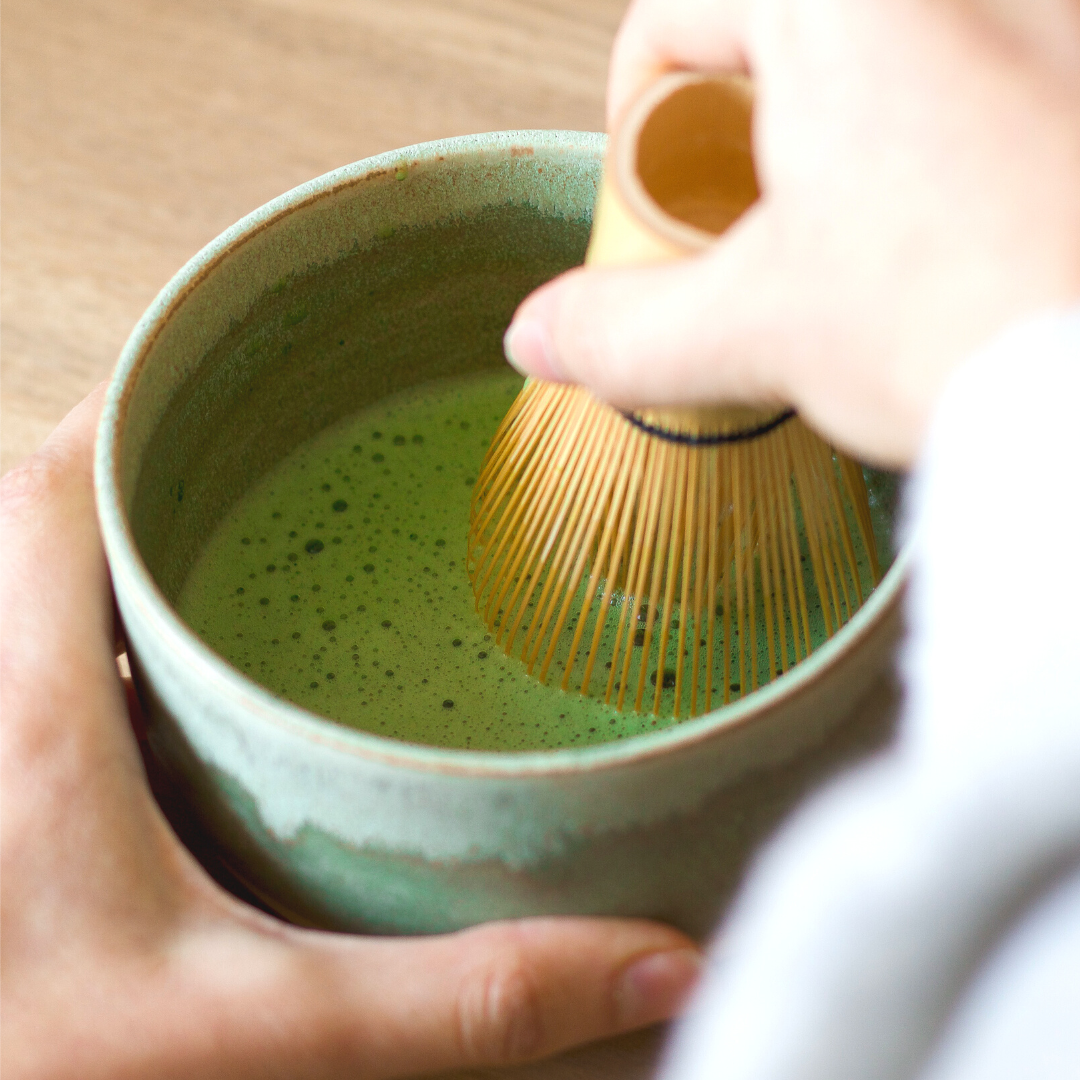 Fouet à thé vert matcha de style japonais en bambou pour la maison, la  cuisine, la bûche