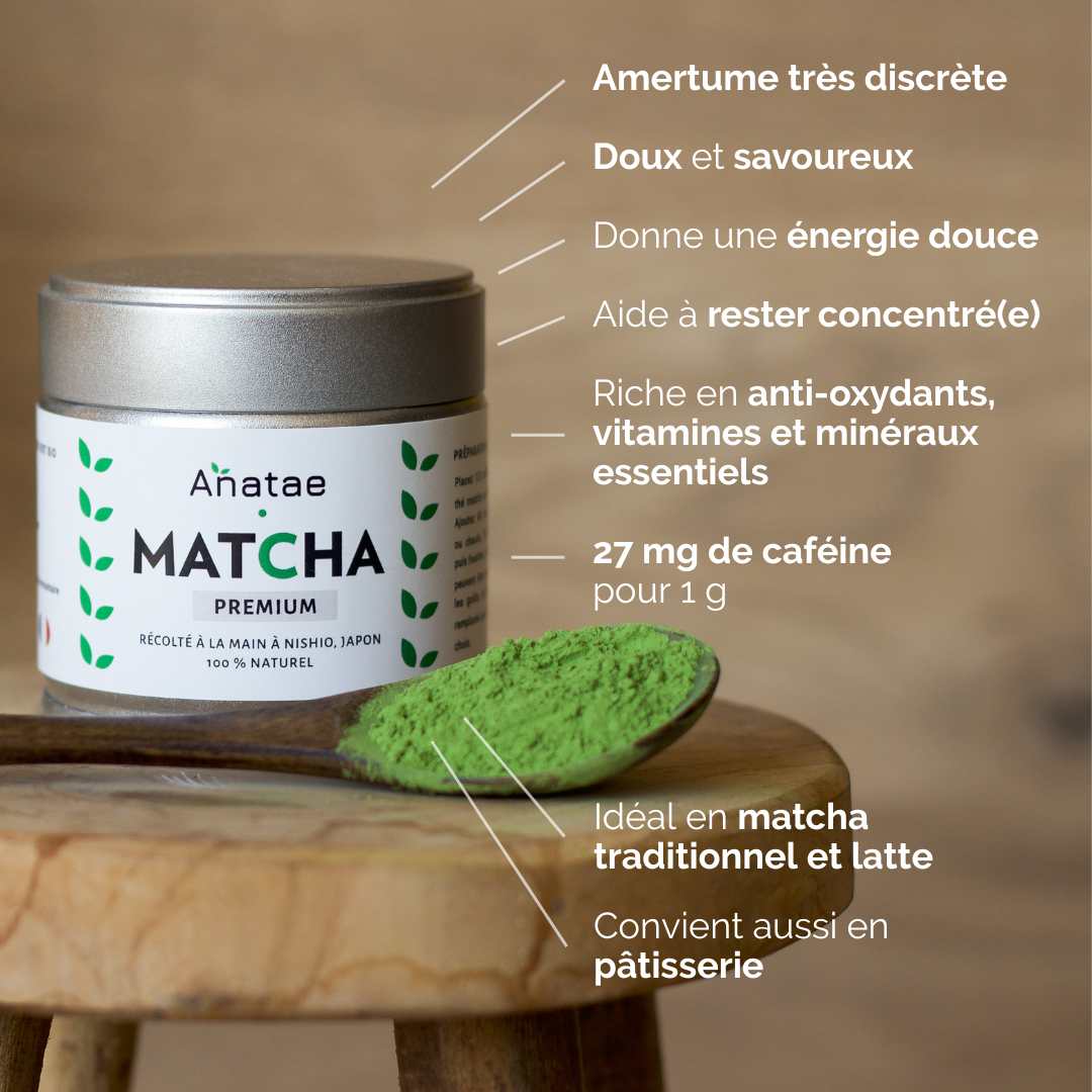 The Matcha Premium 100% biologique, Anatae ● LE TEMPS DES ENVIES