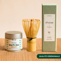 SÉLECTION SÉRÉNITÉ : KIT MATCHA ET ENCENS JAPONAIS