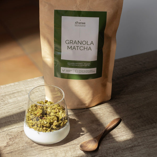 Granola matcha