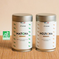 coffret thé matcha thé hojicha bio