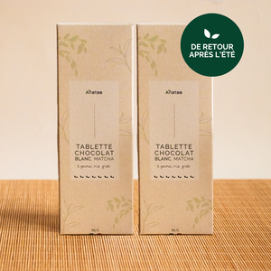 tablette chocolat matcha
