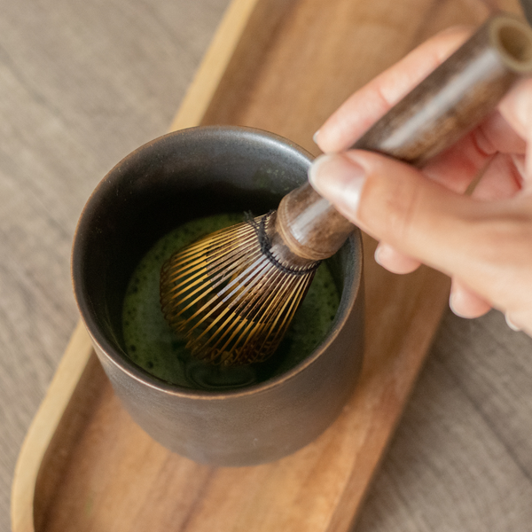 Fouet en Bambou à manche long pour Matcha - Chasen