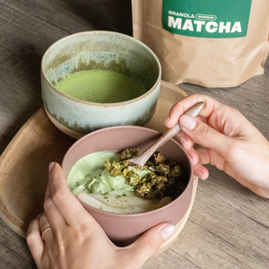 granola thé matcha japonais