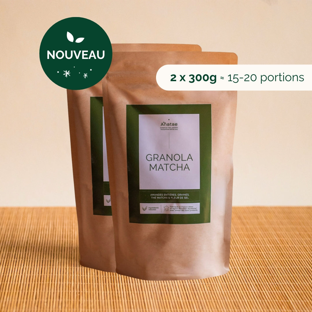 Granola au matcha 2x300g
