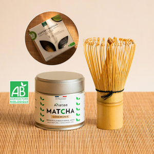 kit thé matcha fouet