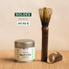 KIT MATCHA : THÉ MATCHA CÉRÉMONIE ET FOUET EN BAMBOU CHASEN