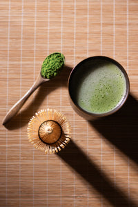 kit matcha latte et fouet court