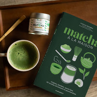 livre Anatae Matcha à la maison + matcha cérémonie