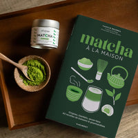 livre Anatae Matcha à la maison + matcha cérémonie