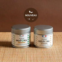 DUO MATCHA CÉRÉMONIE BIO & HOJICHA BIO