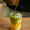 matcha latte coffeeshop