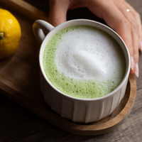 matcha latte yuzu