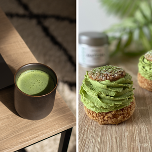 matcha latte recette