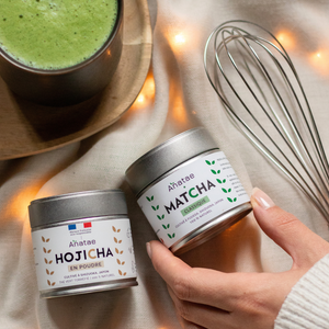 matcha hojicha cuisine