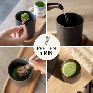 FOUET EN BAMBOU À MANCHE LONG POUR MATCHA - CHASEN