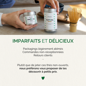 THÉ MATCHA CÉRÉMONIE BIO ANTI-GASPILLAGE