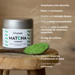 matcha premium bienfaits